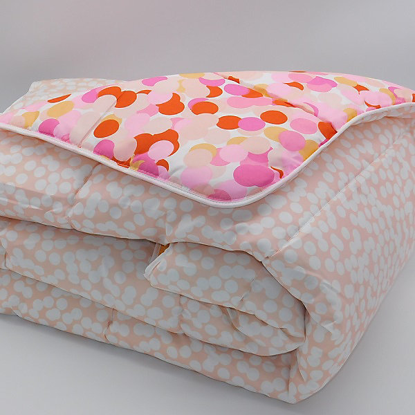Couette Ultra Légère Imprimée Confetti/pois - 1 Personne 140x200 - 10549