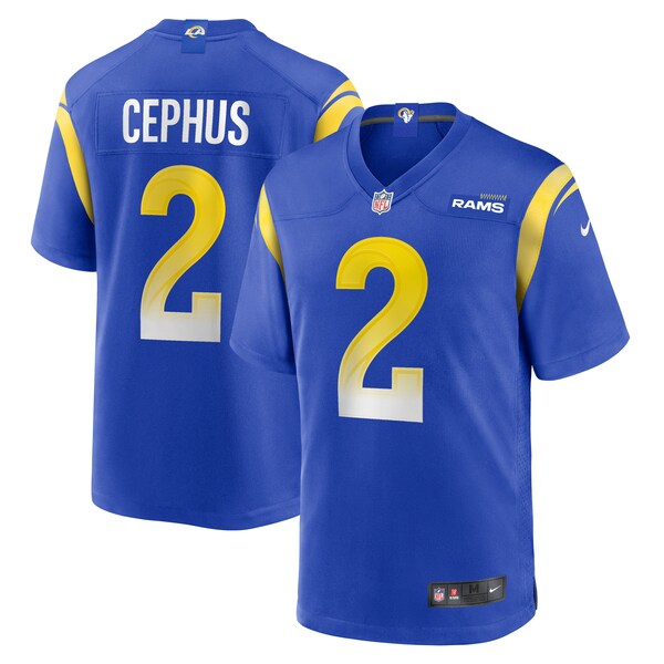 Quintez Cephus Los Angeles Rams Nike Team Game Jersey -  Royal