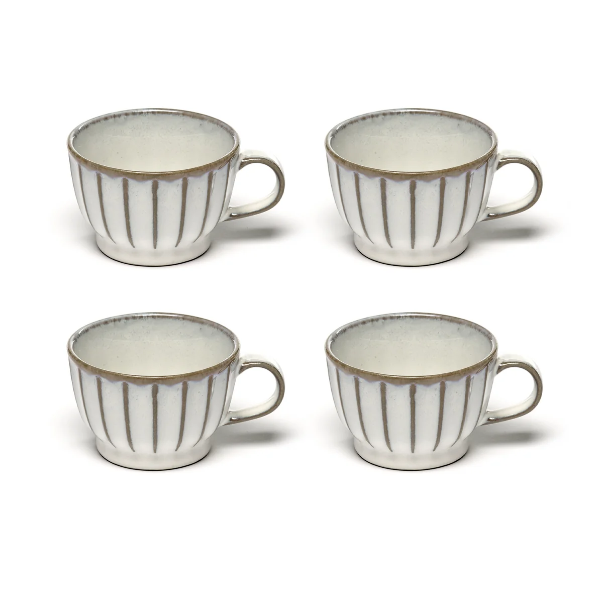 Serax - Inku Espressotasse, 100 ml, weiß (4er-Set)