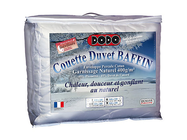 Couette DODO Naturelle Duvet - 240x260 cm - BAFFIN