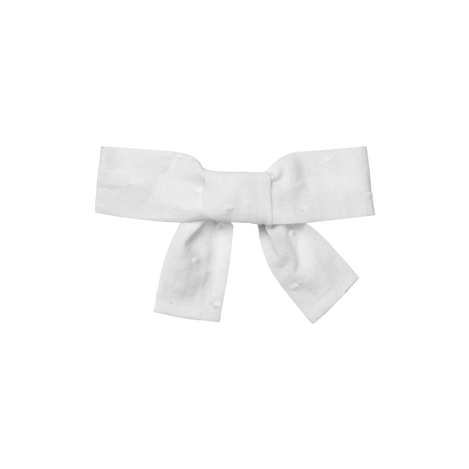 Big Hair Bow, white dot