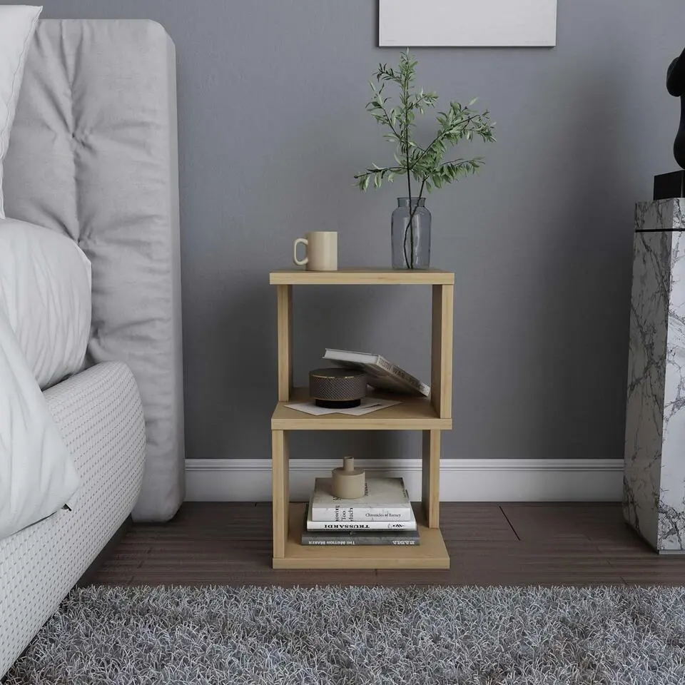 Nachtkastje Carter - 30x30x50cm - eikdecor