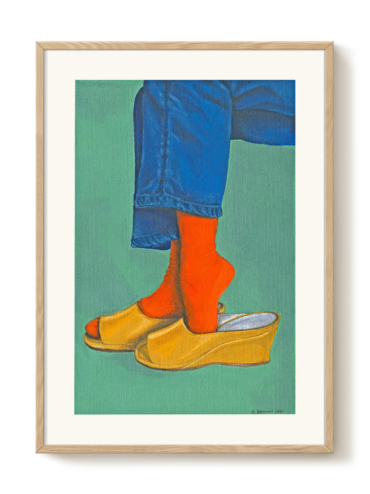 Roxanne - Heels with socks - PSTR studio Kunst Poster