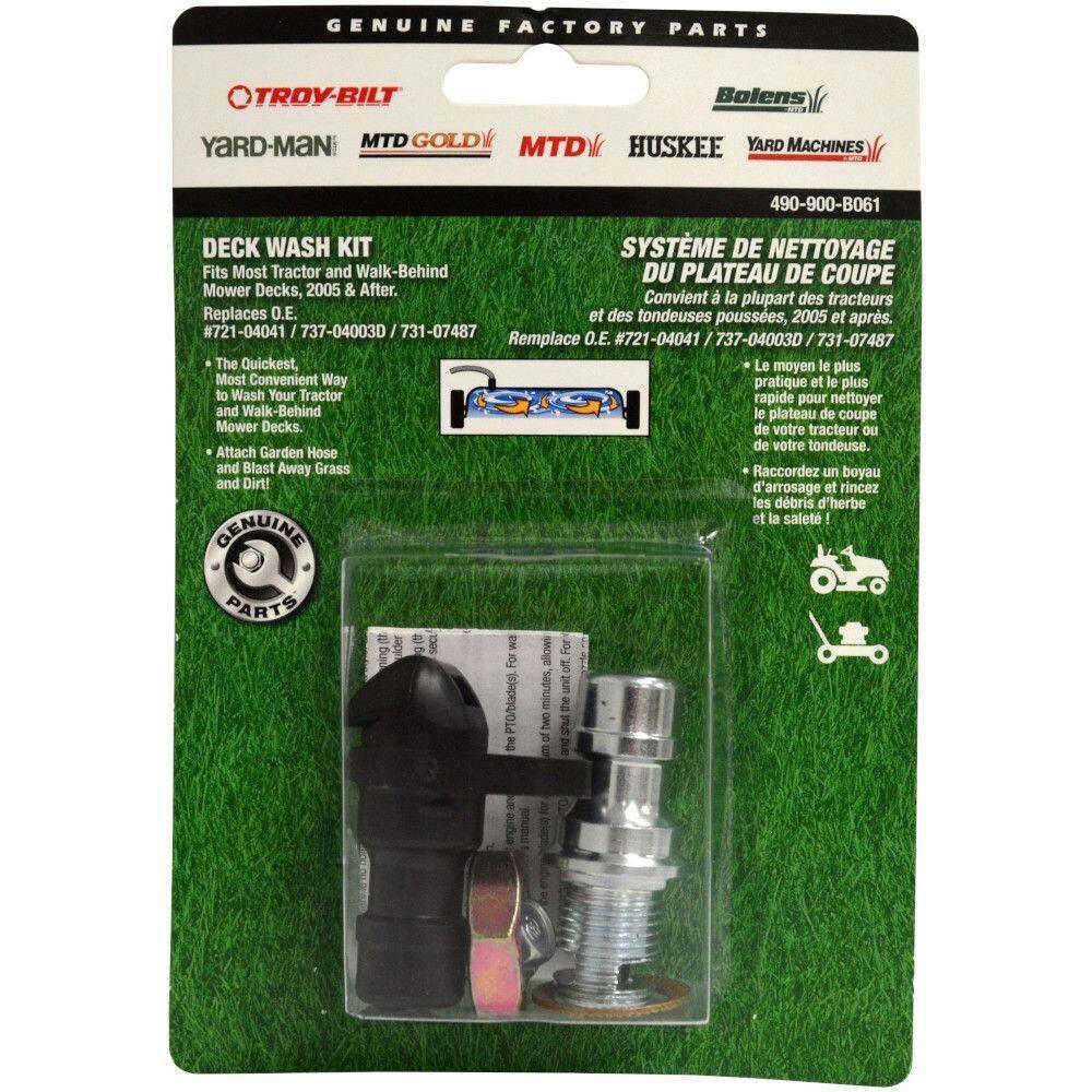 MTD Genuine Factory Parts Riding Mower Deck Wash Kit