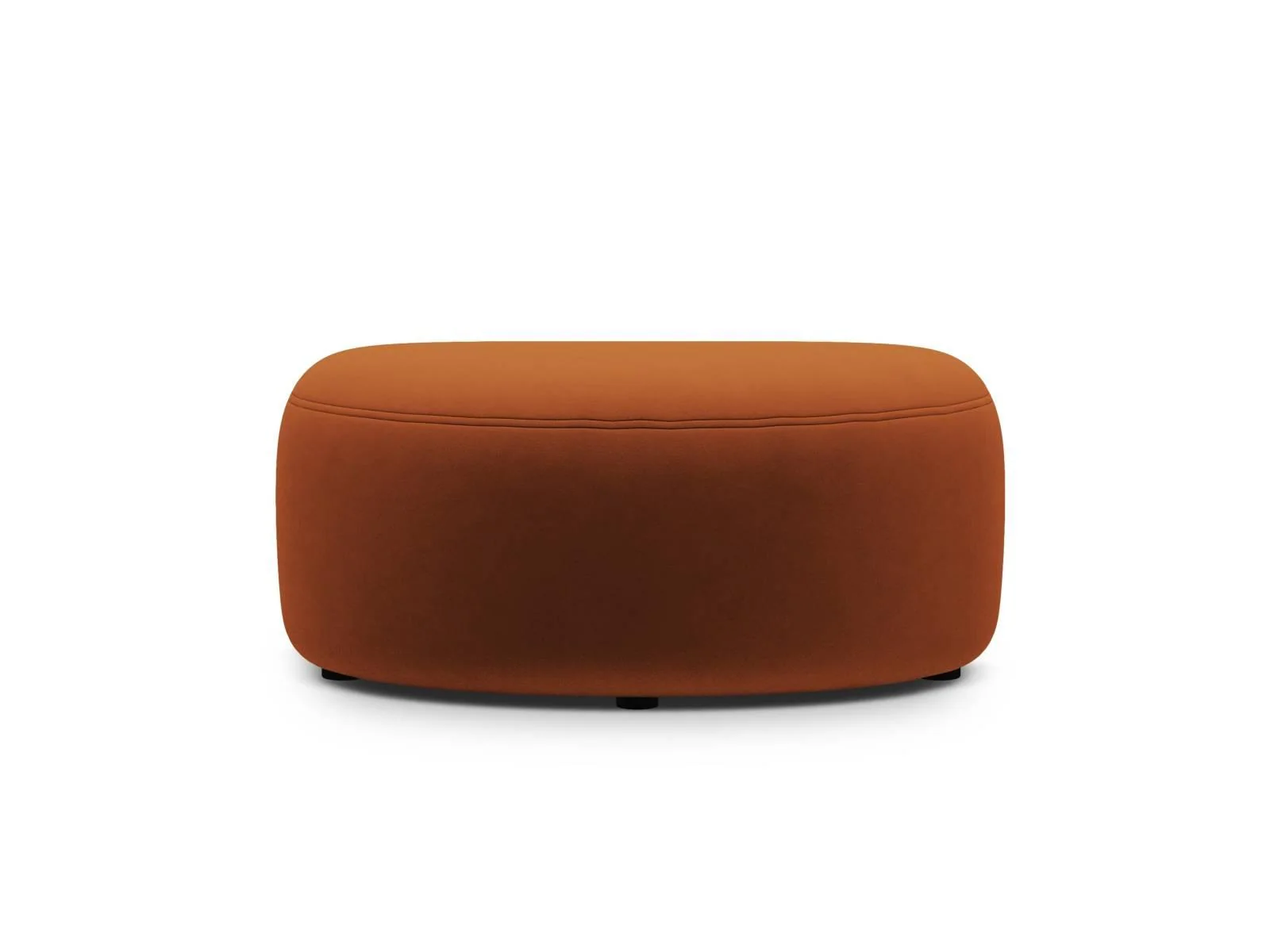 Hocker Kate halfrond velvet