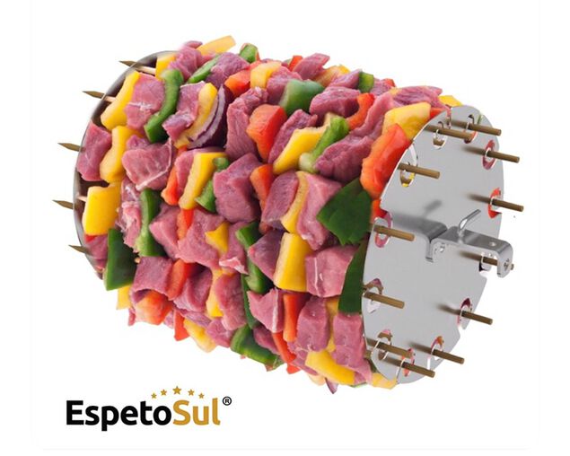 EspetoSul BBQ 12 Kebab Carousel