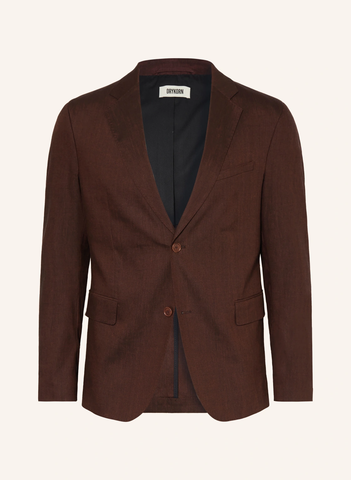 DRYKORN Anzugsakko YAMES Slim Fit mit Leinen