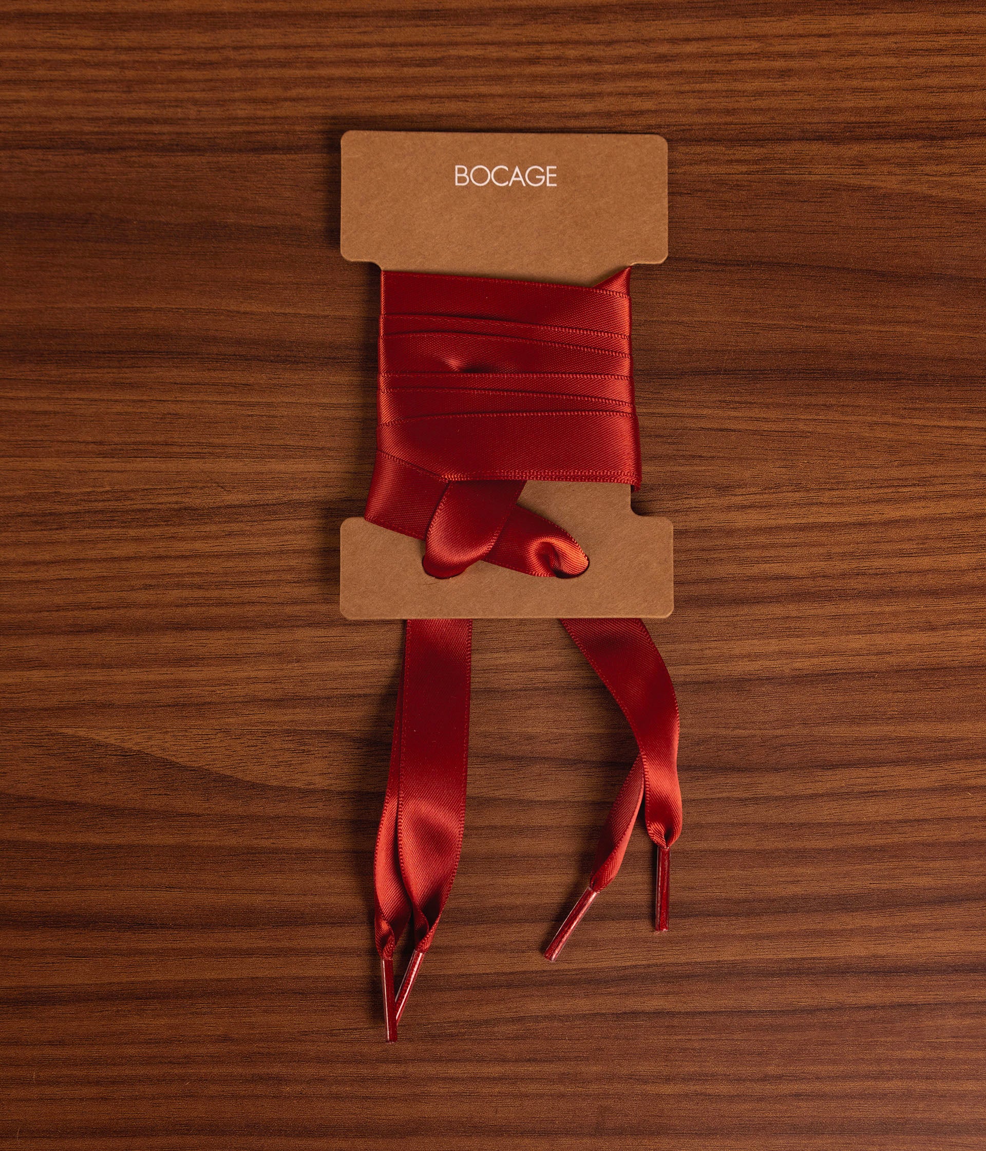 Lacets Zora rouge