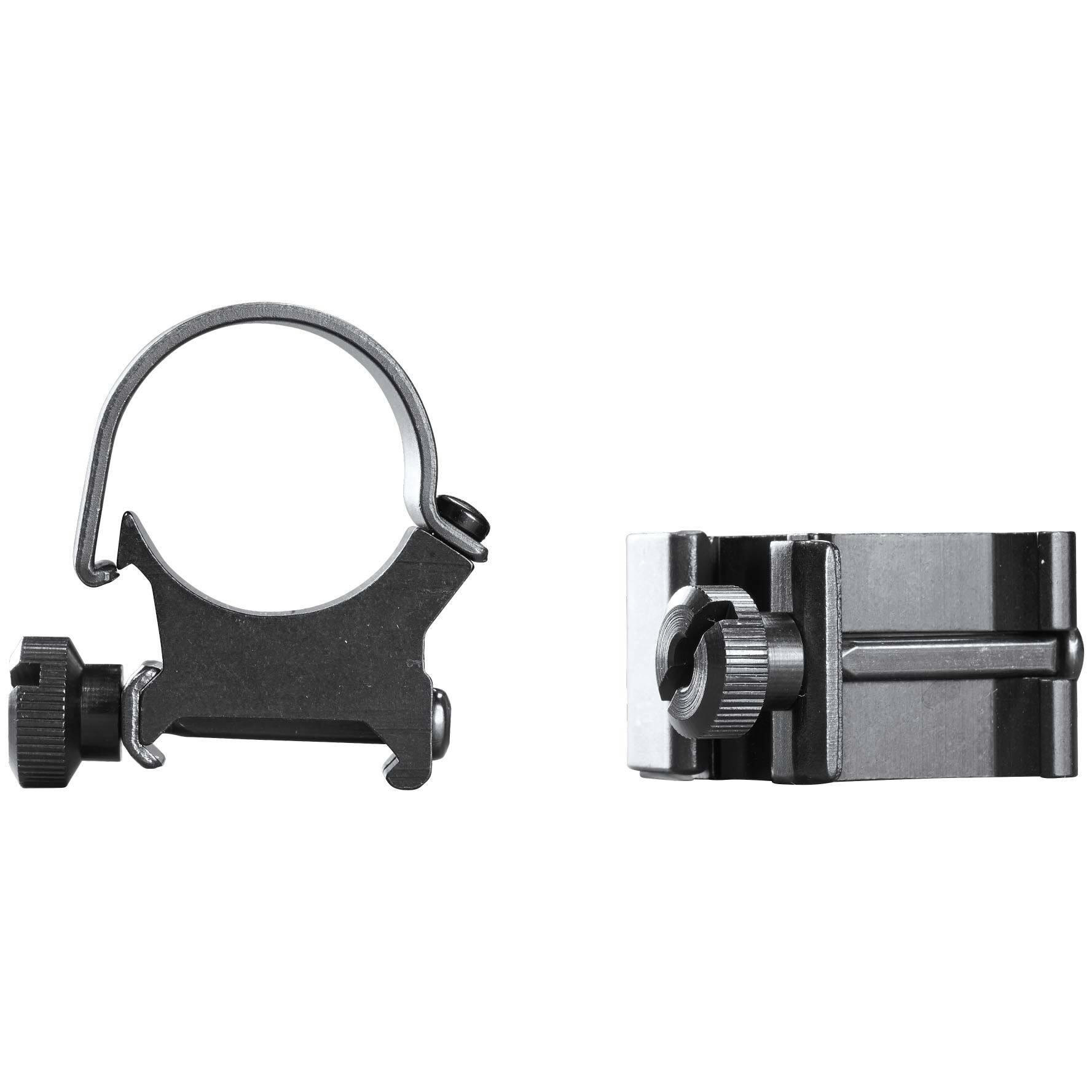 Weaver Detachable ToP Mount Rings, High Matte, 1-in