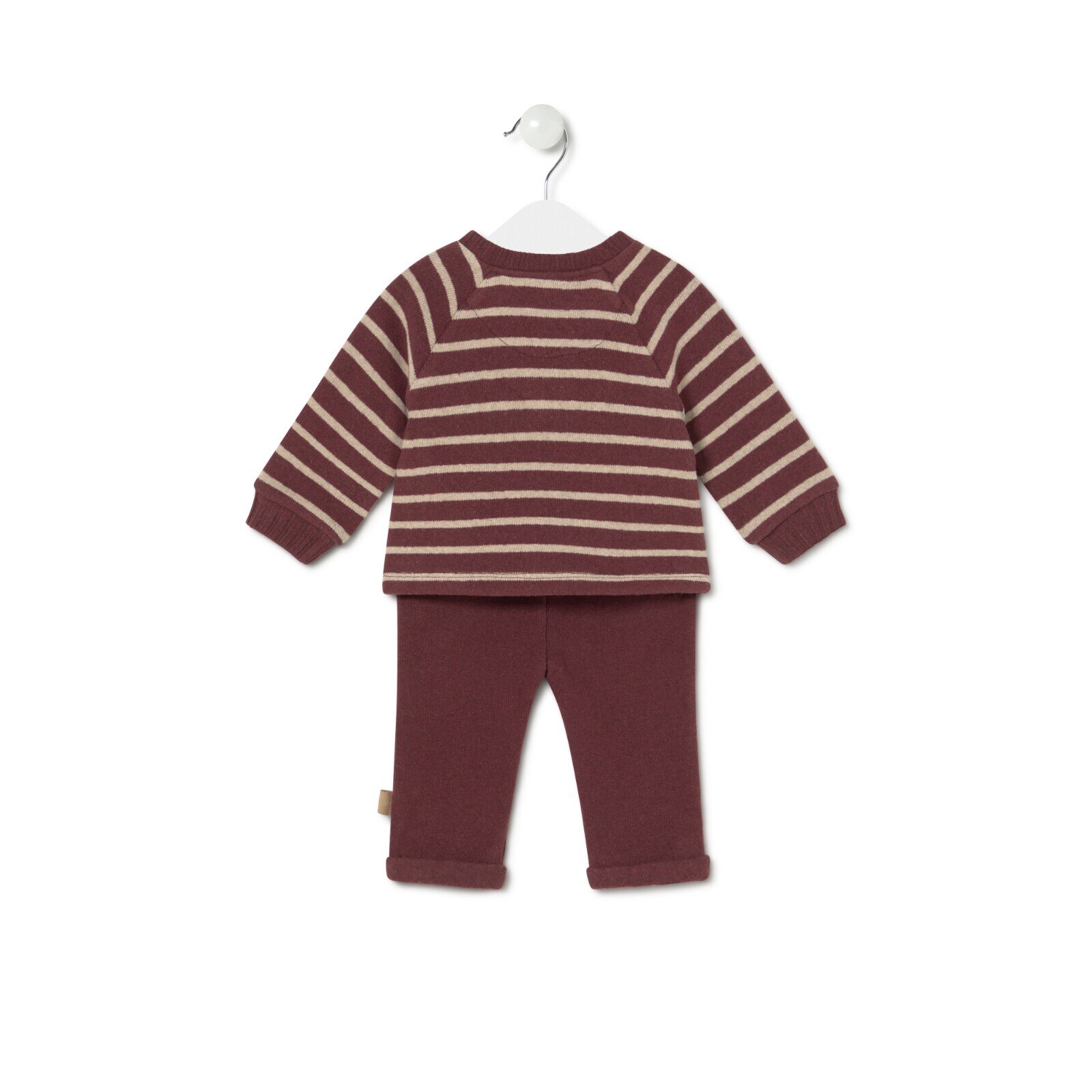 Conjunto de niño Garnet granate