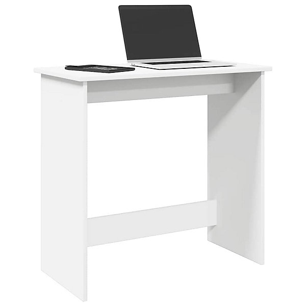 Bureau Blanc 80x40x75 cm Bois d'ingénierie vidaXL