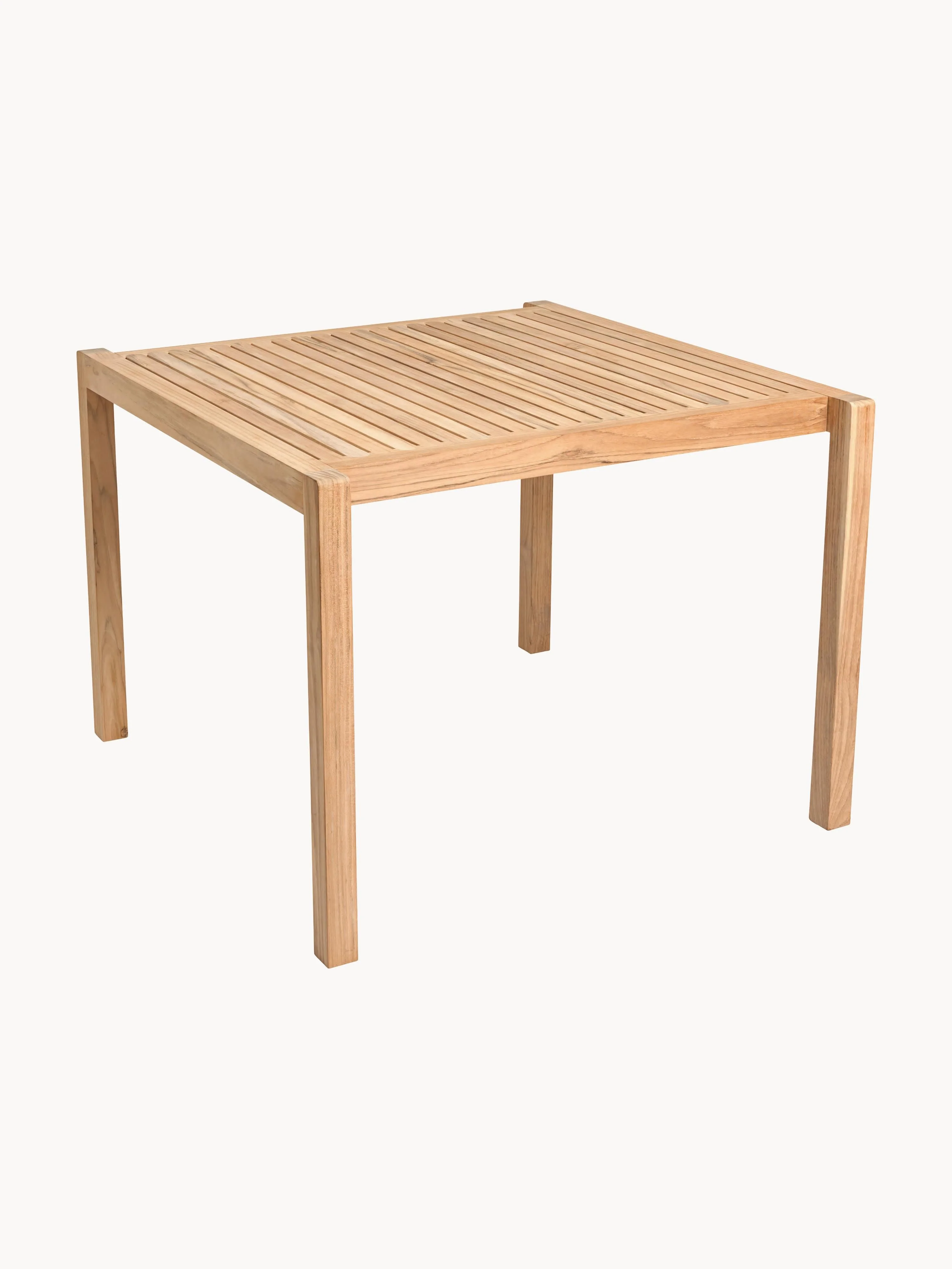 Gartentisch AH901 aus Teakholz, 100 x 99 cm