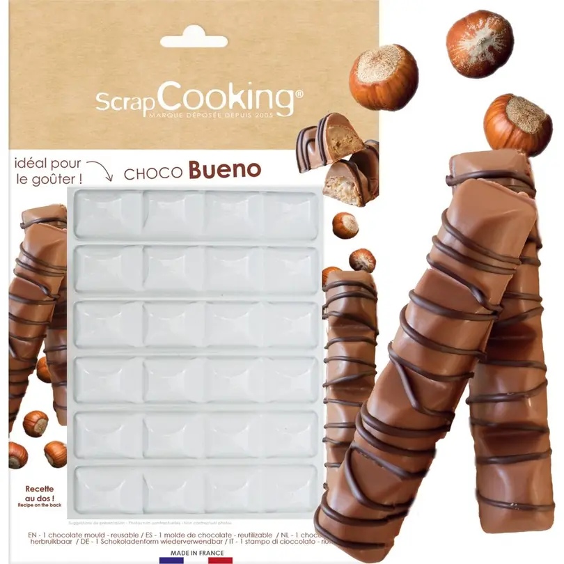 Silikonform Schoko Bueno