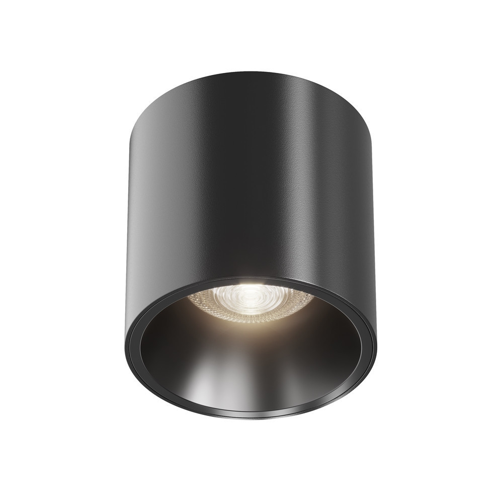 Spot reflektor okrągły czarny ALFA LED LED 12W biały neutralny IP20 Maytoni