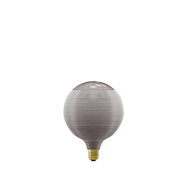 Ampoule LED décorative XXL Silk Series verre gris titane dimmable E27 4W 80lm Calex