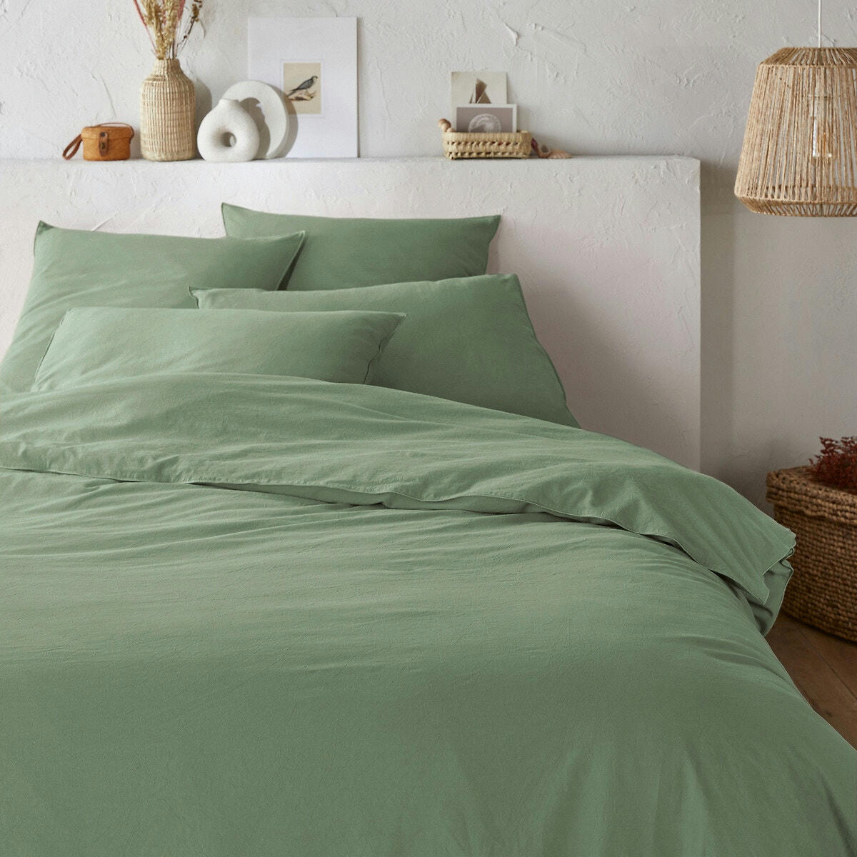 Housse de couette 50% coton recyclé, Erwin