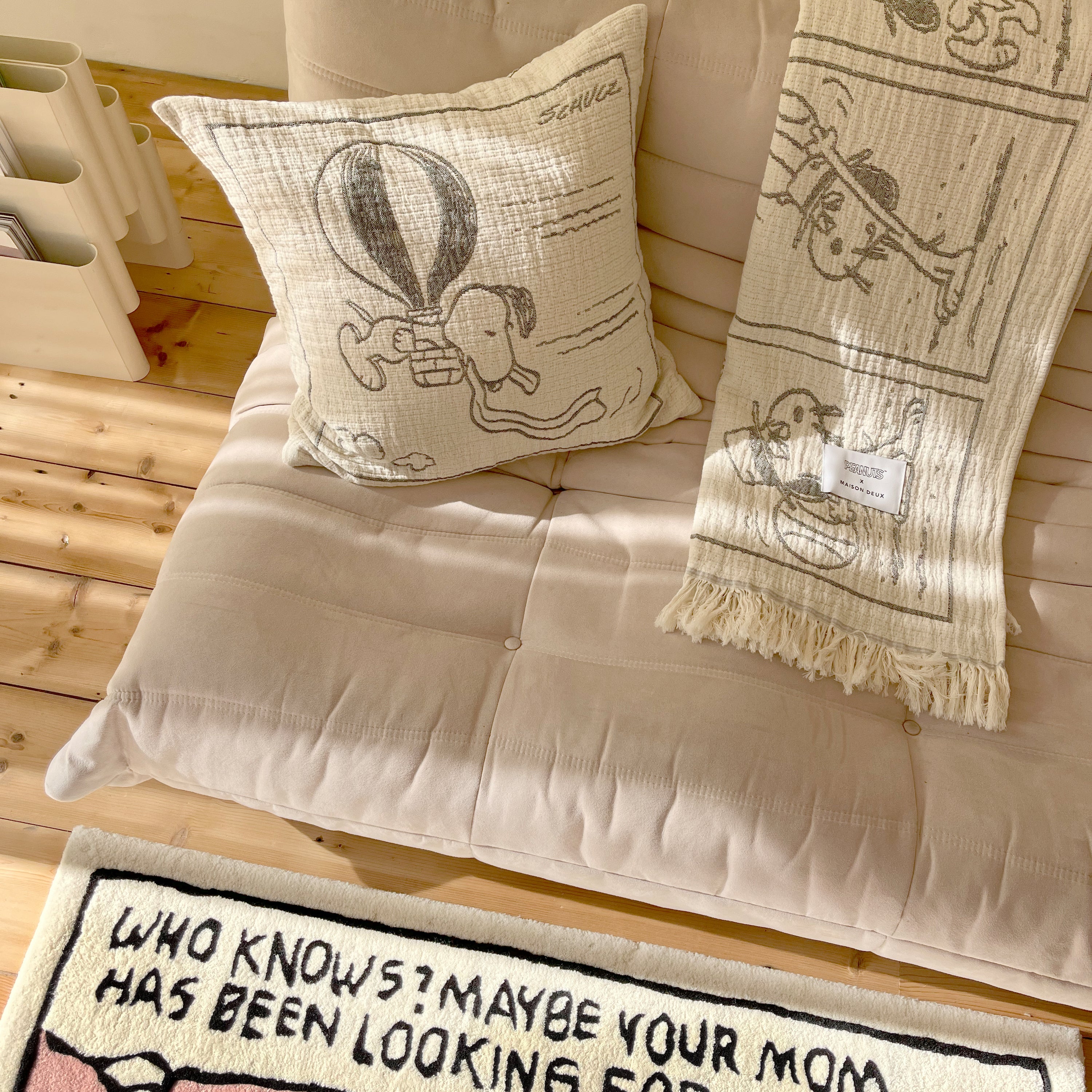 Maison Deux Peanuts Plaid - Woestijn