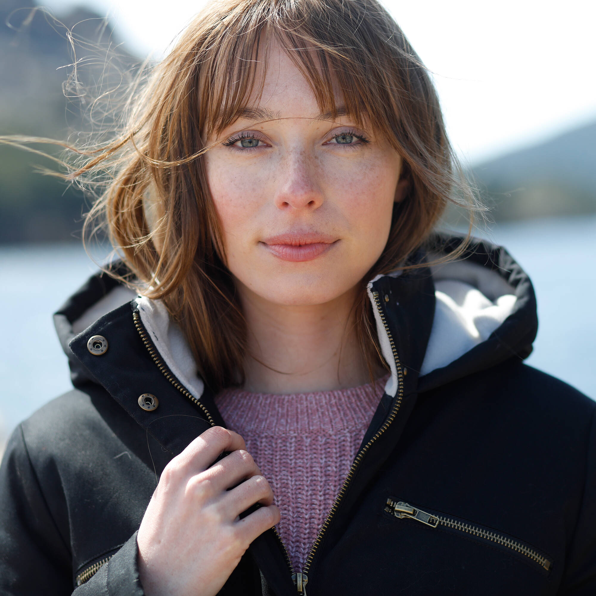 Parka déperlante doublée maille polaire