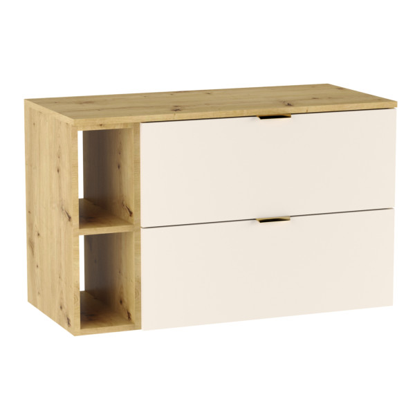 Zestaw Łazienkowy 100cm Kaszmir / Dąb Orzech Orio