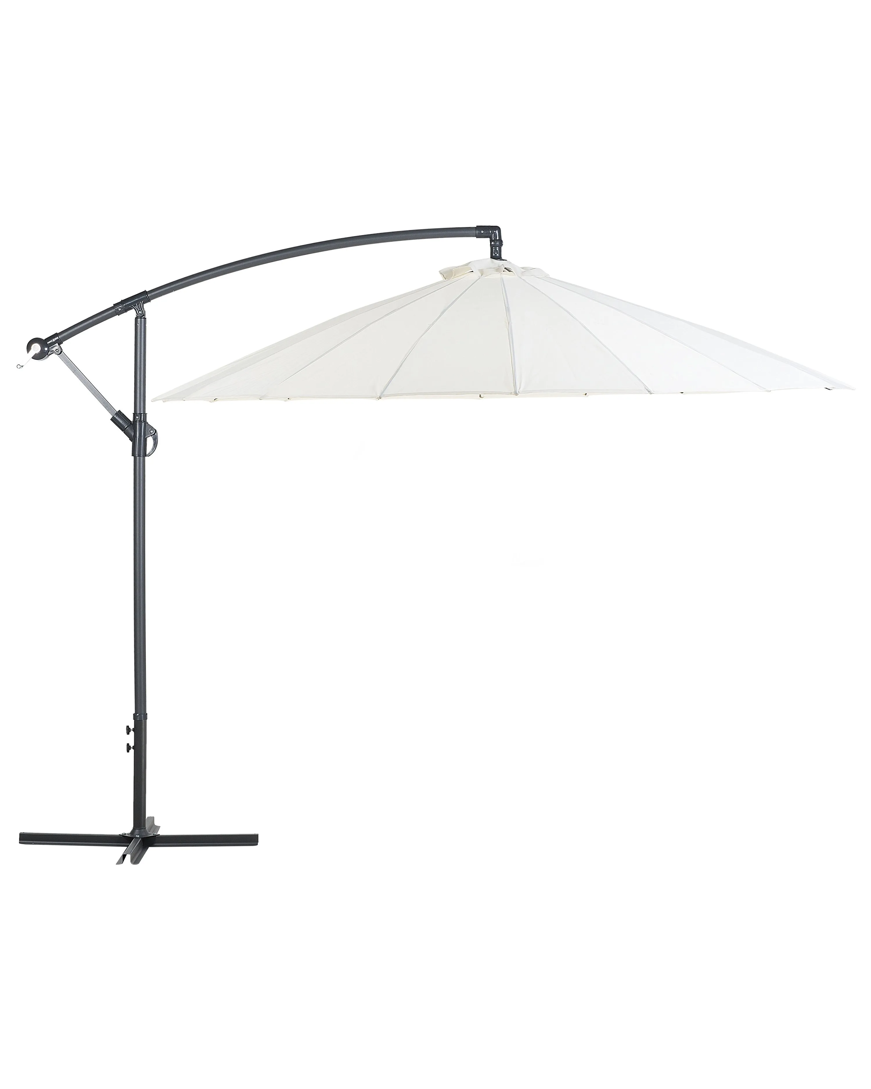 Cantilever Parasol 268 cm CALABRIA II Light Beige