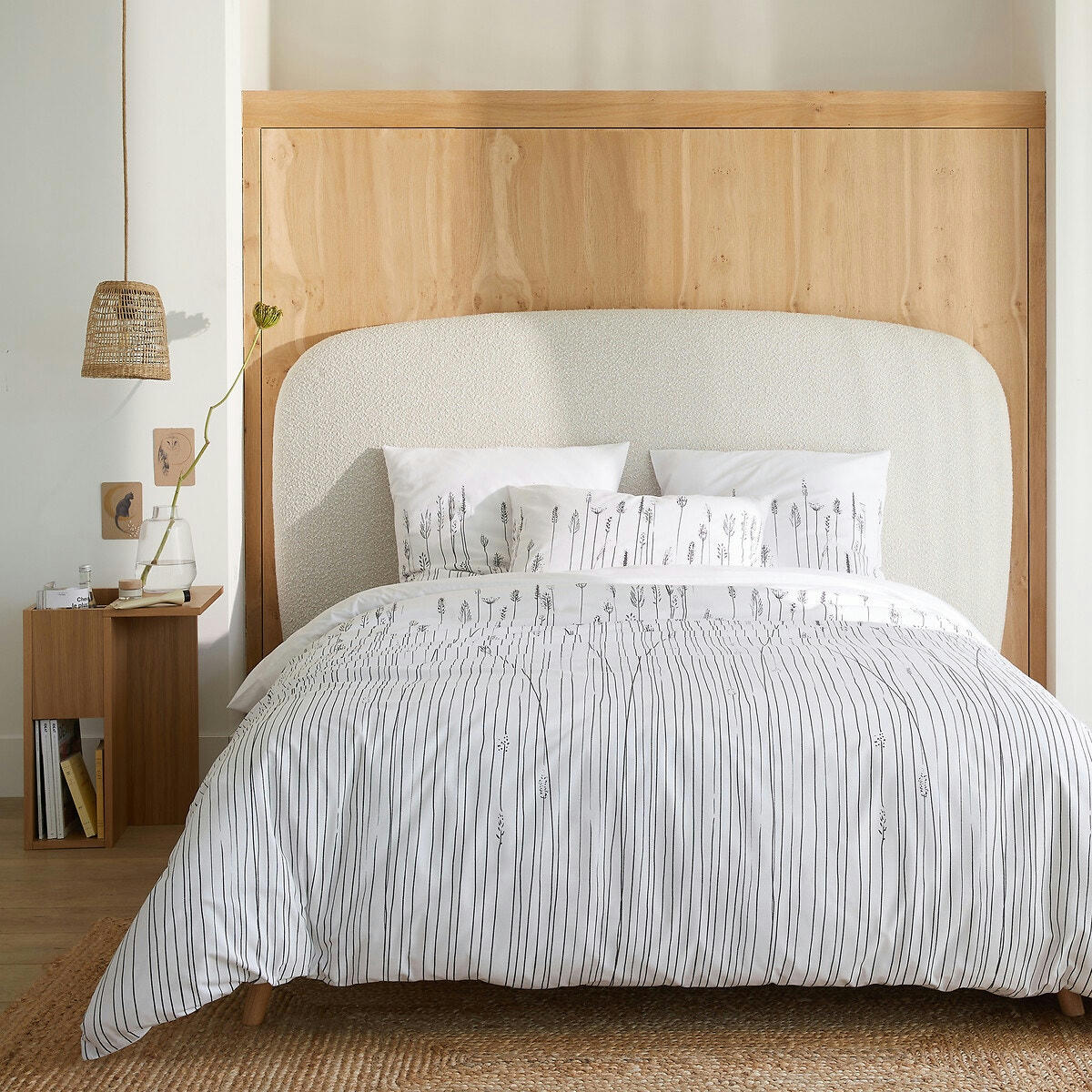 Housse de couette coton, Flore