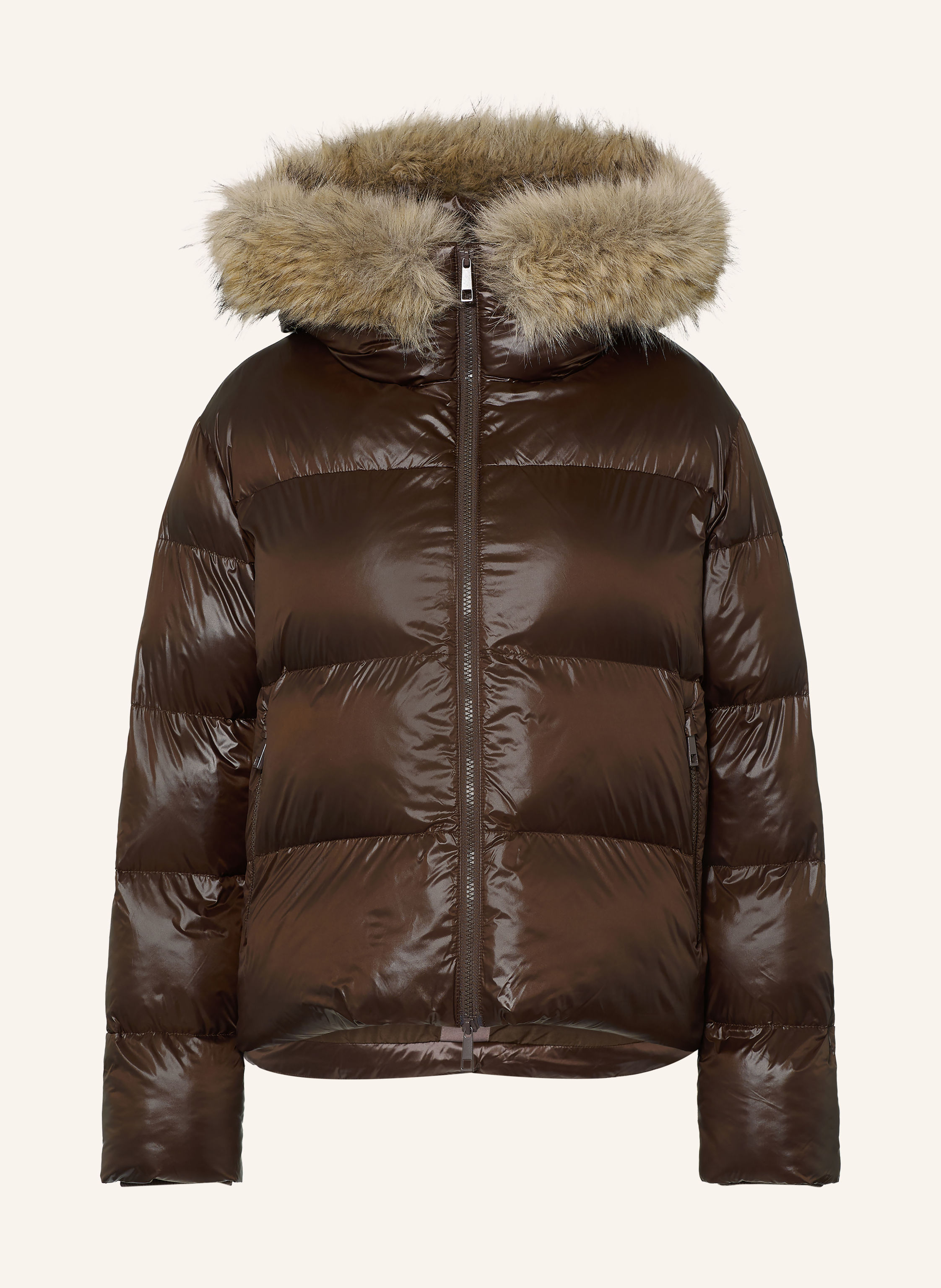 darling harbour Steppjacke mit Kunstfell