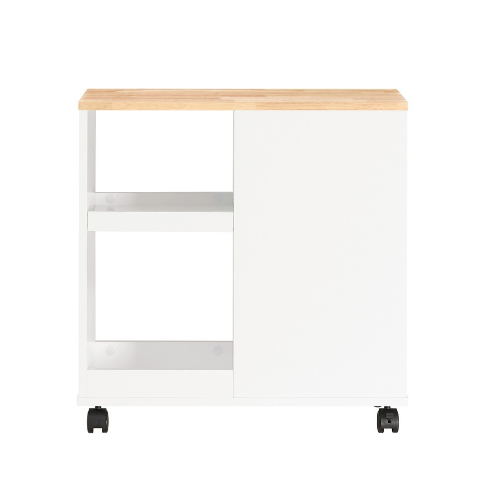 SoBuy Kontener biurowy z jedną szufladą 60x30x60cm Nowoczesny FBT130-NW