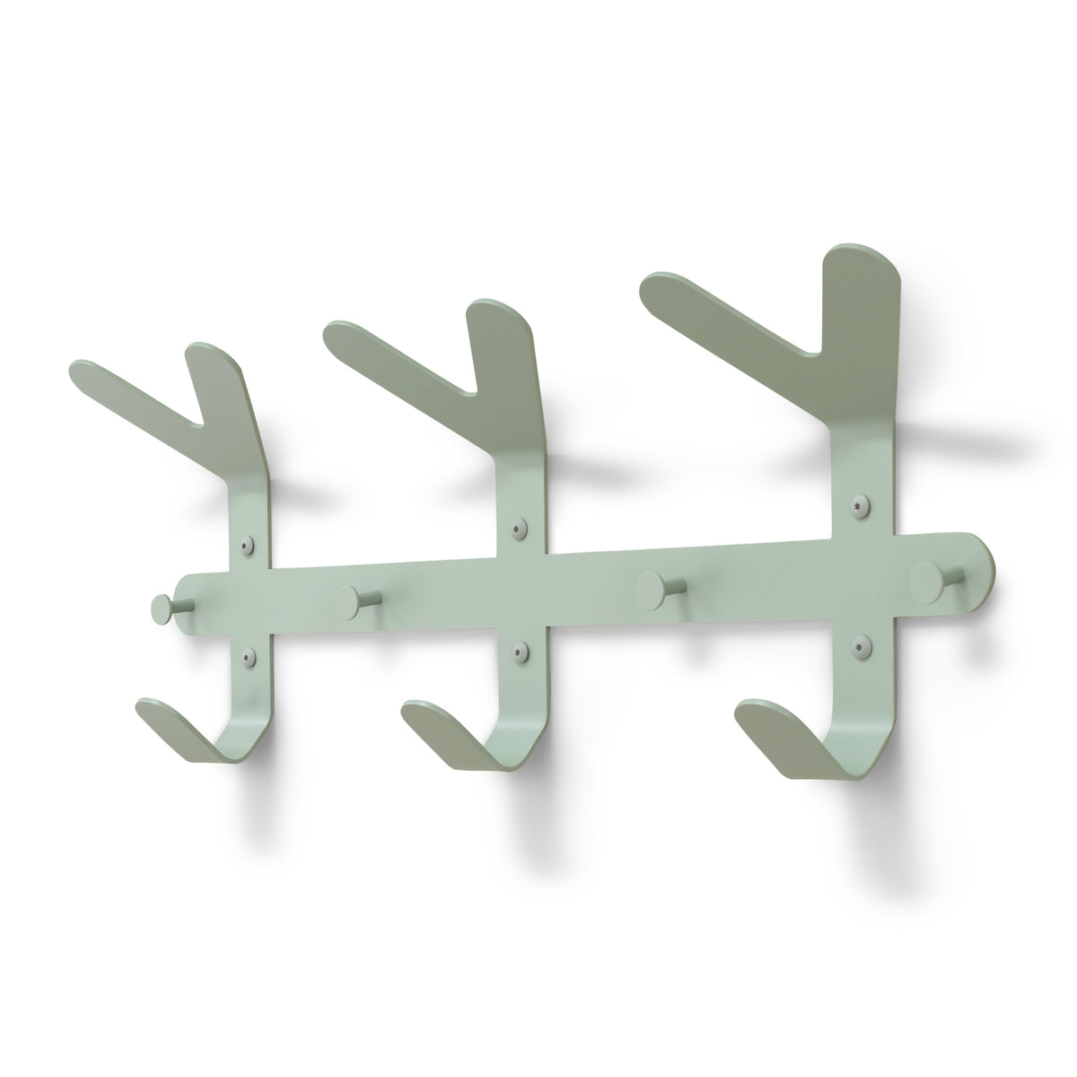 Spinder Design kapstok Frondo - Dusty Green - 9 haken