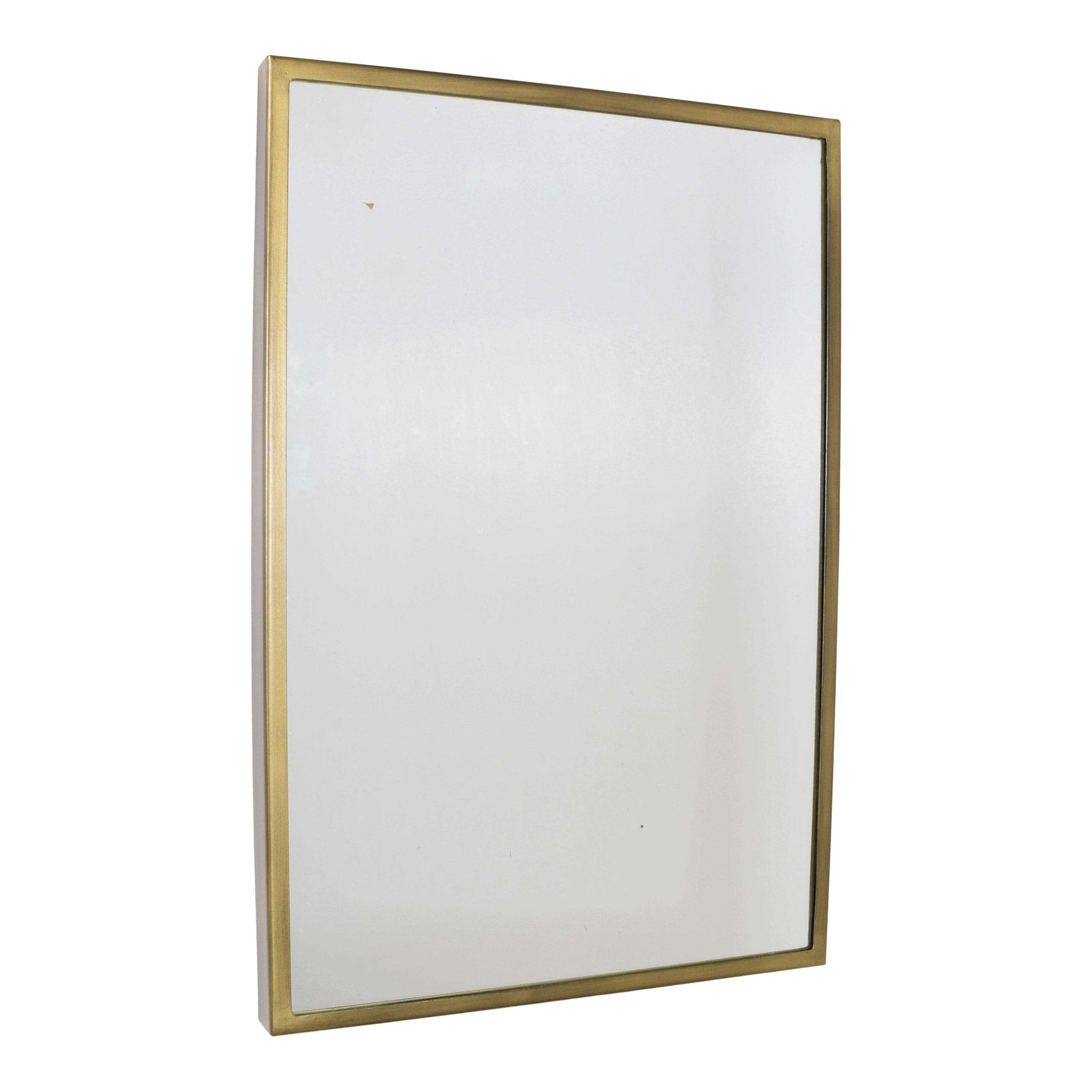 LOFT42 Industry Rectangle Spiegel - Metaal - antiek Messing - 60x40x4