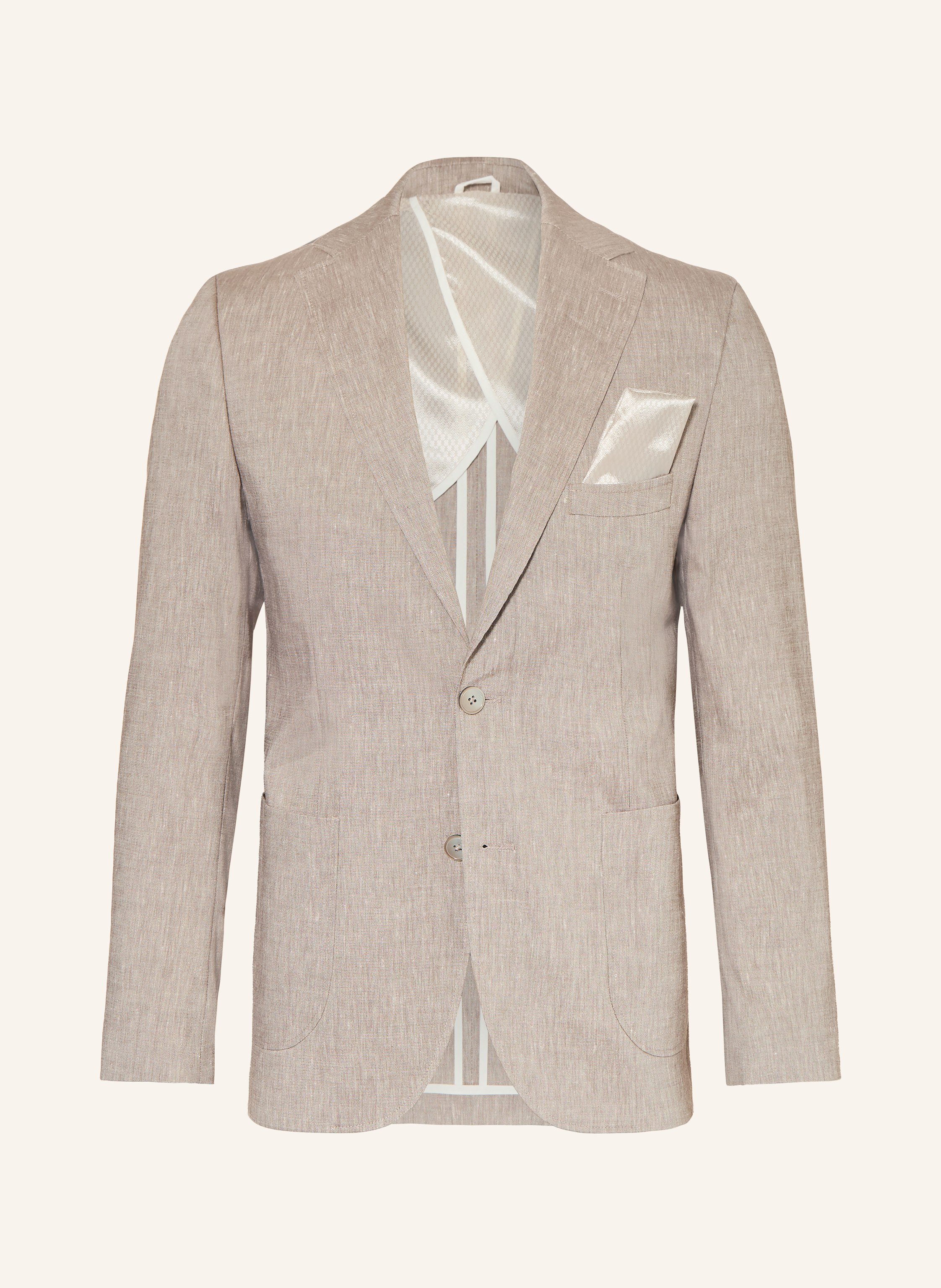 PAUL Anzugsakko Slim Fit mit Leinen