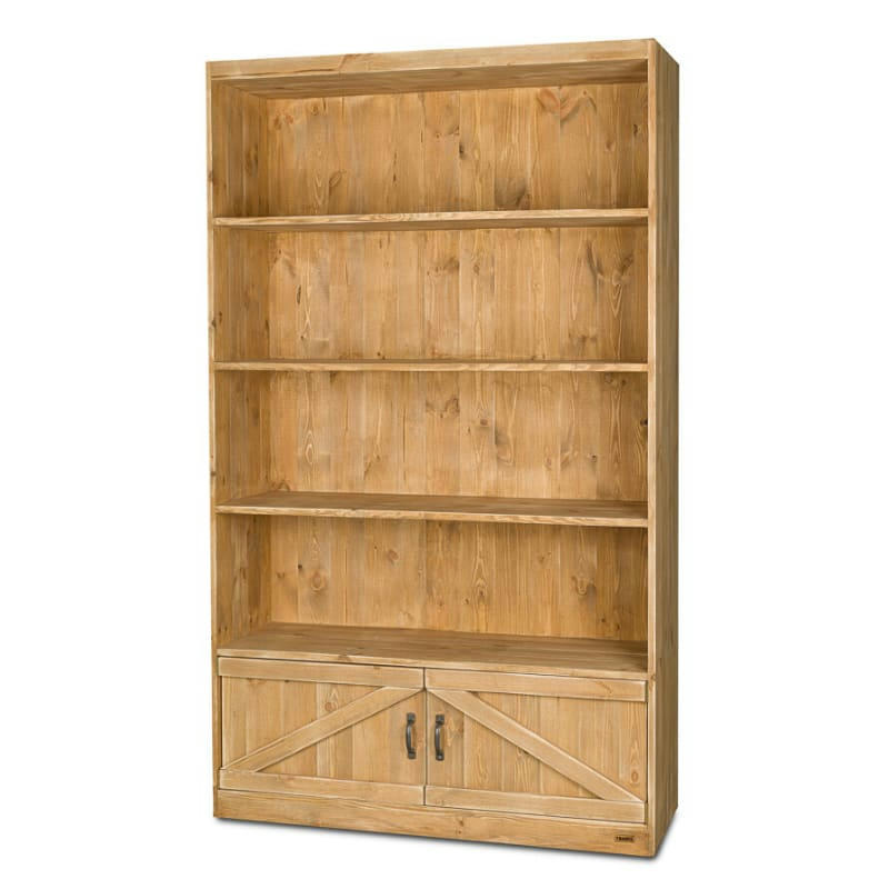 - Étagère 4 niveaux L119 cm bois massif