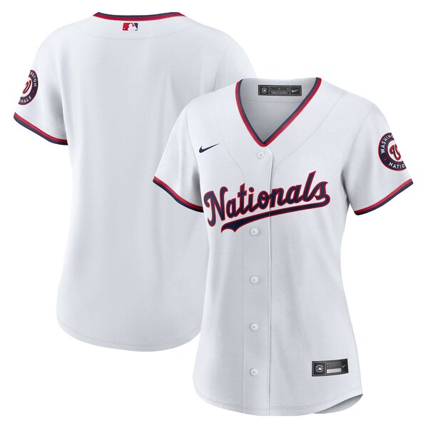 Washington Nationals Nike Women's Home Replica Team Jersey - White