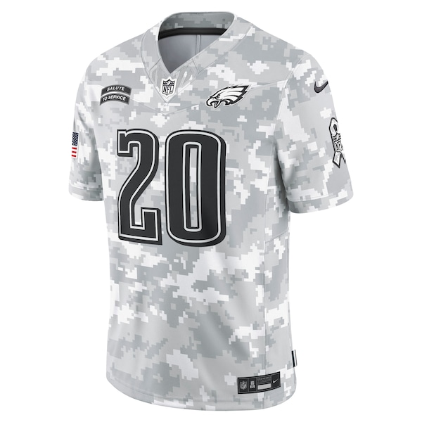 Brian Dawkins Philadelphia Eagles Nike 2024 Salute to Service Retired Player Limited Jersey - Arctic Camo
