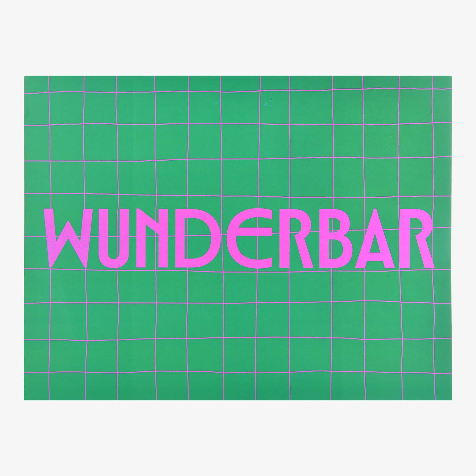 Poster Wunderbar Grün,B 400 x H 300 mm
