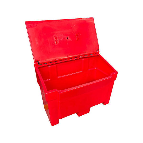 Bac à sable incendie/ à sel de déneigement 200l- lot de 6