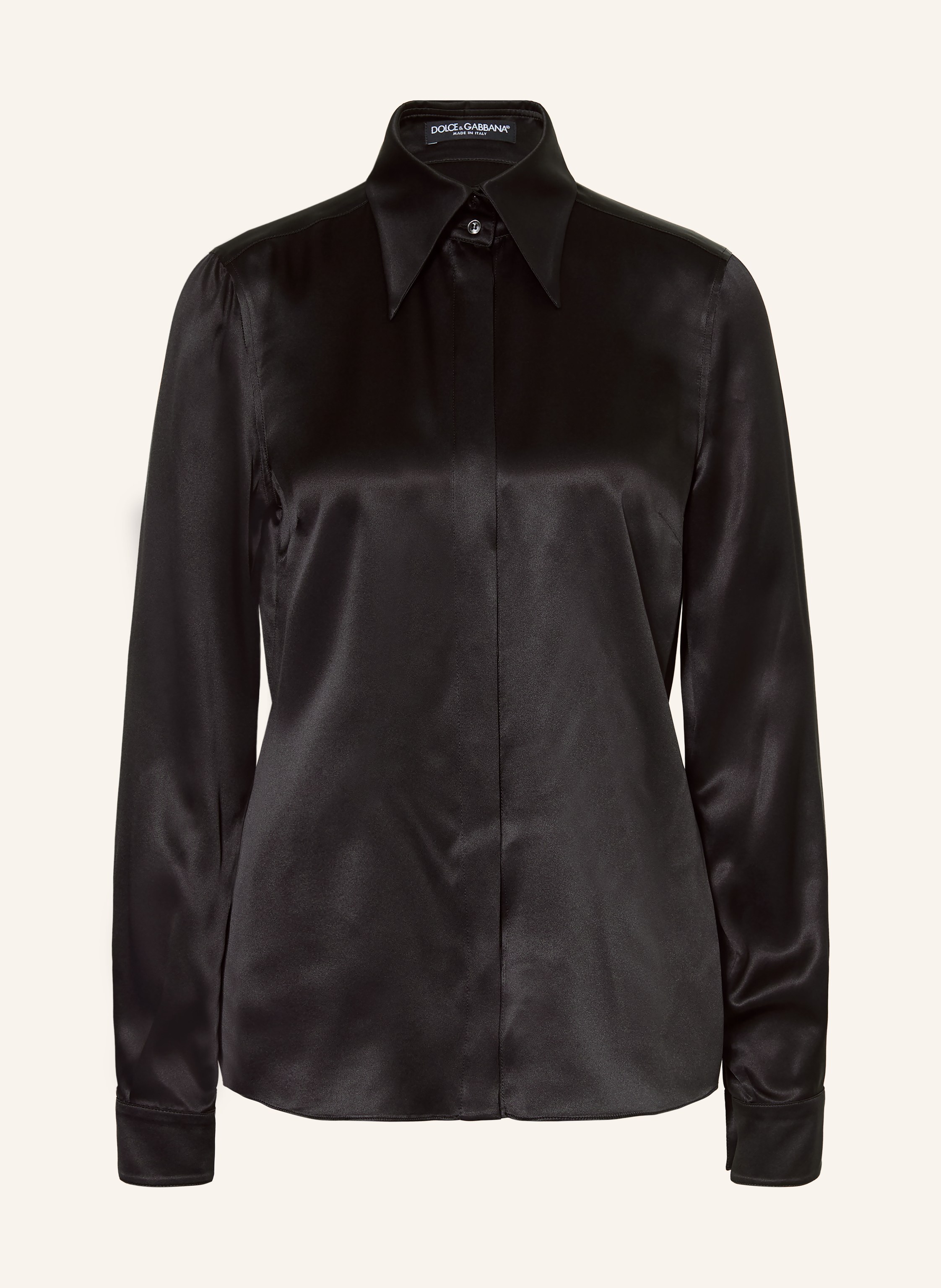DOLCE & GABBANA Hemdbluse aus Seide