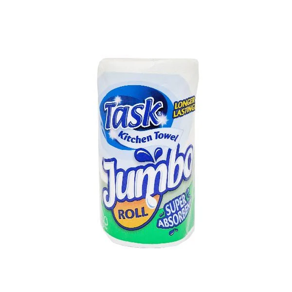Task Jumbo Kitchen Towel Roll 2 Ply