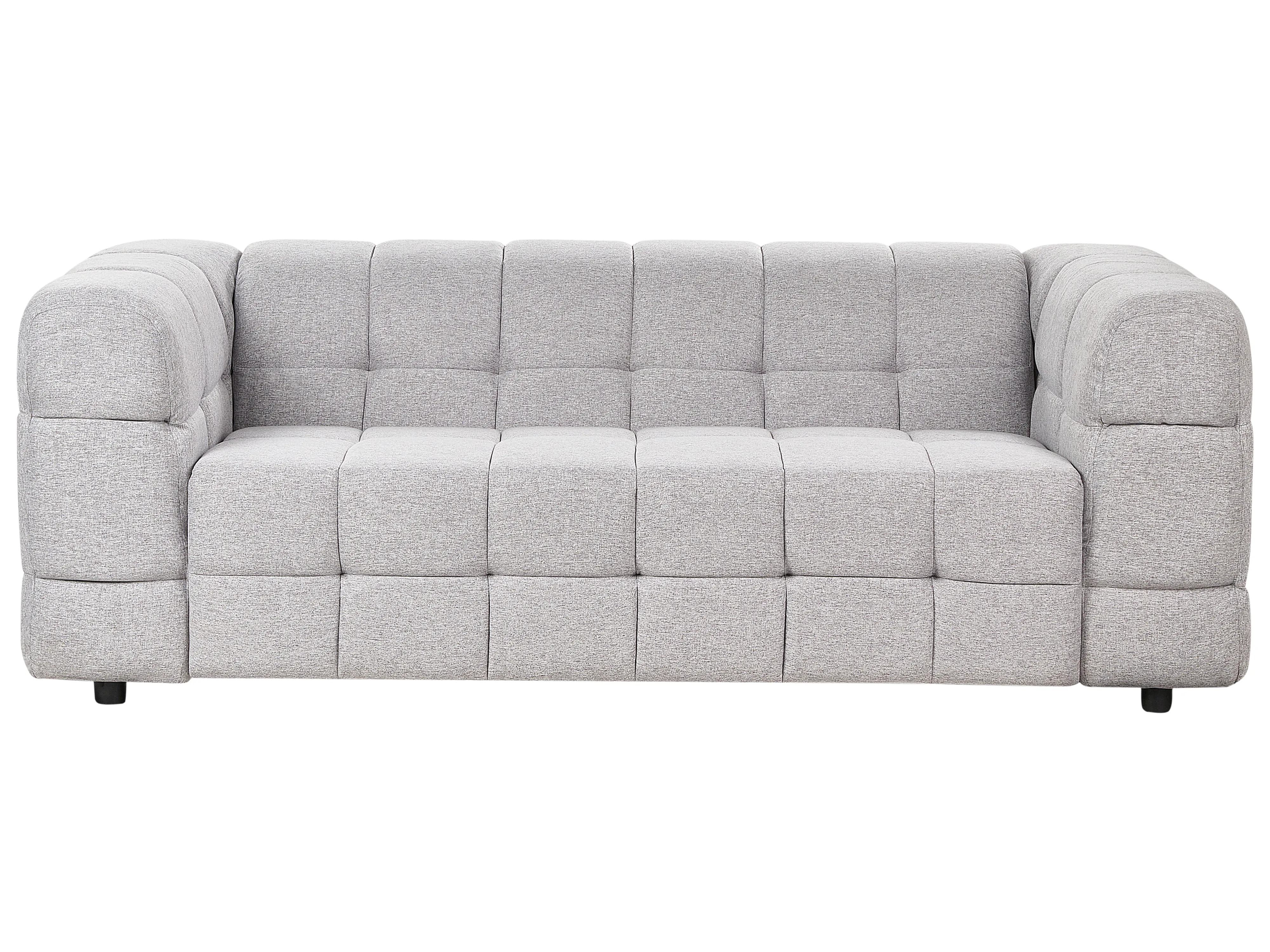 Sofa 3 Seater MULLOLA Fabric Light Grey