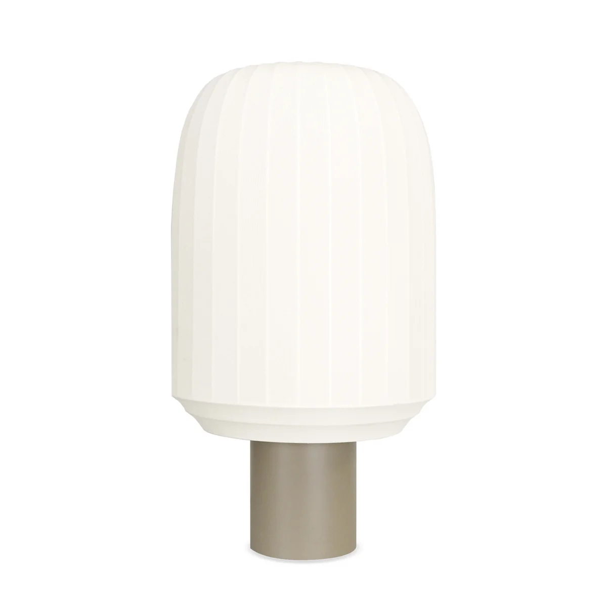 Northern - Tradition Bodenleuchte, Ø 39 cm / H 70 cm, off-white / graubeige
