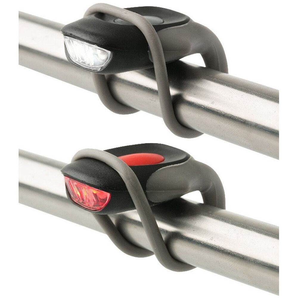 SYKKELLYS URBANITE SVART 2PK