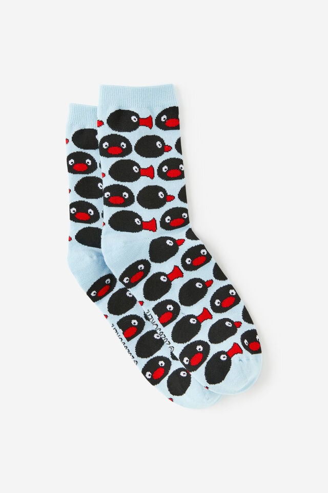 Pingu Mid Crew Socks