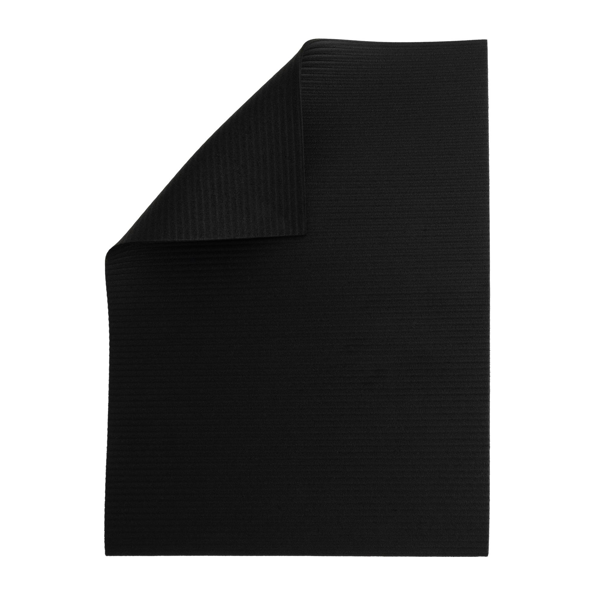 Black Corrugated EVA Foam Sheet 22.5cm x 30cm