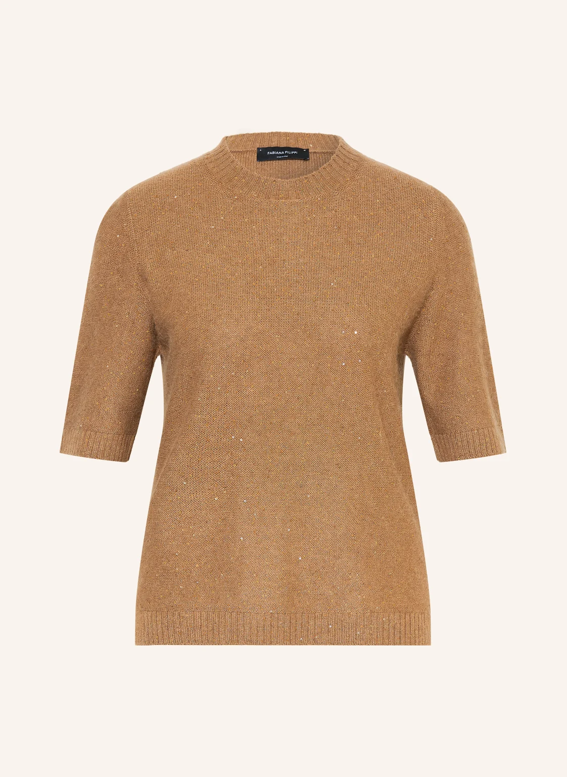 FABIANA FILIPPI Strickshirt mit Pailletten