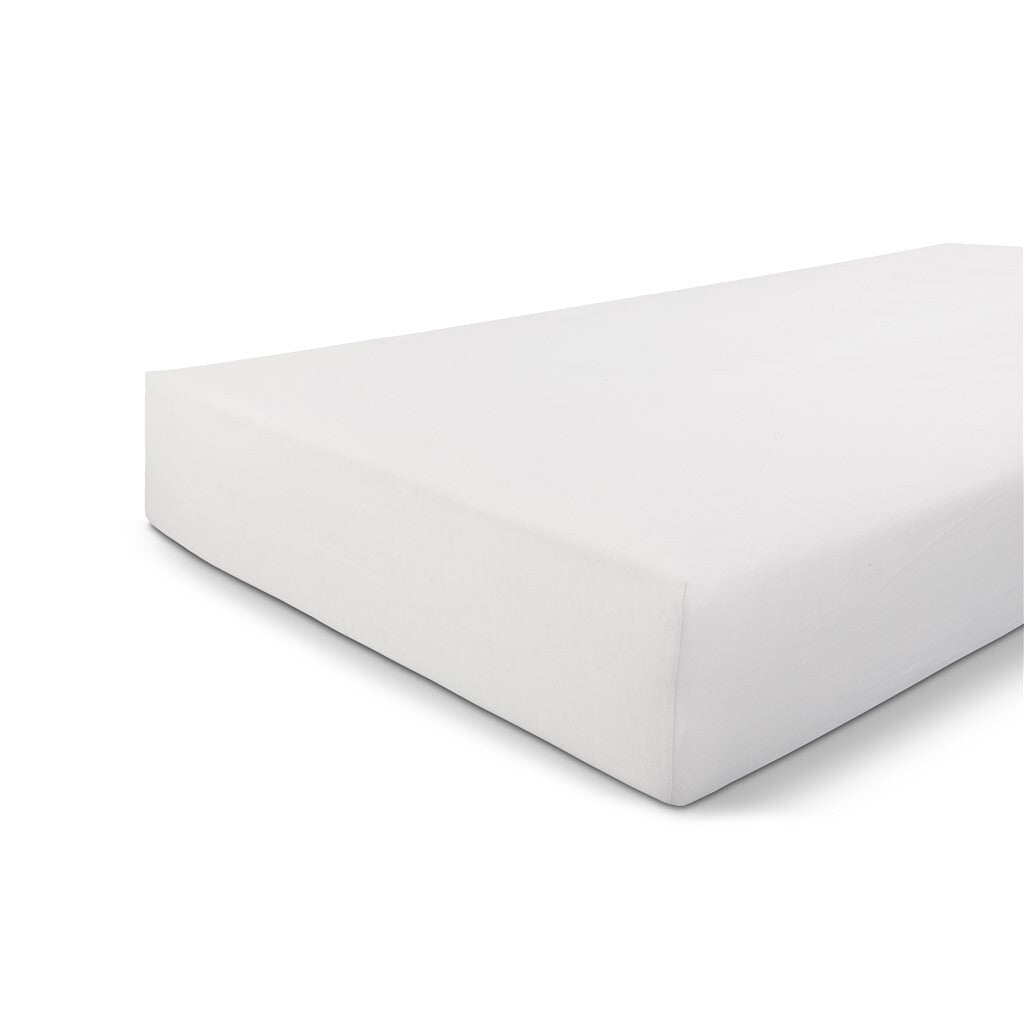 Byrklund - Hoeslaken Jersey - 140x200 cm - Wit