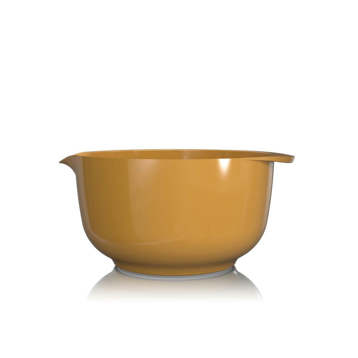 MARGRETHE - Saladier en plastique moutarde