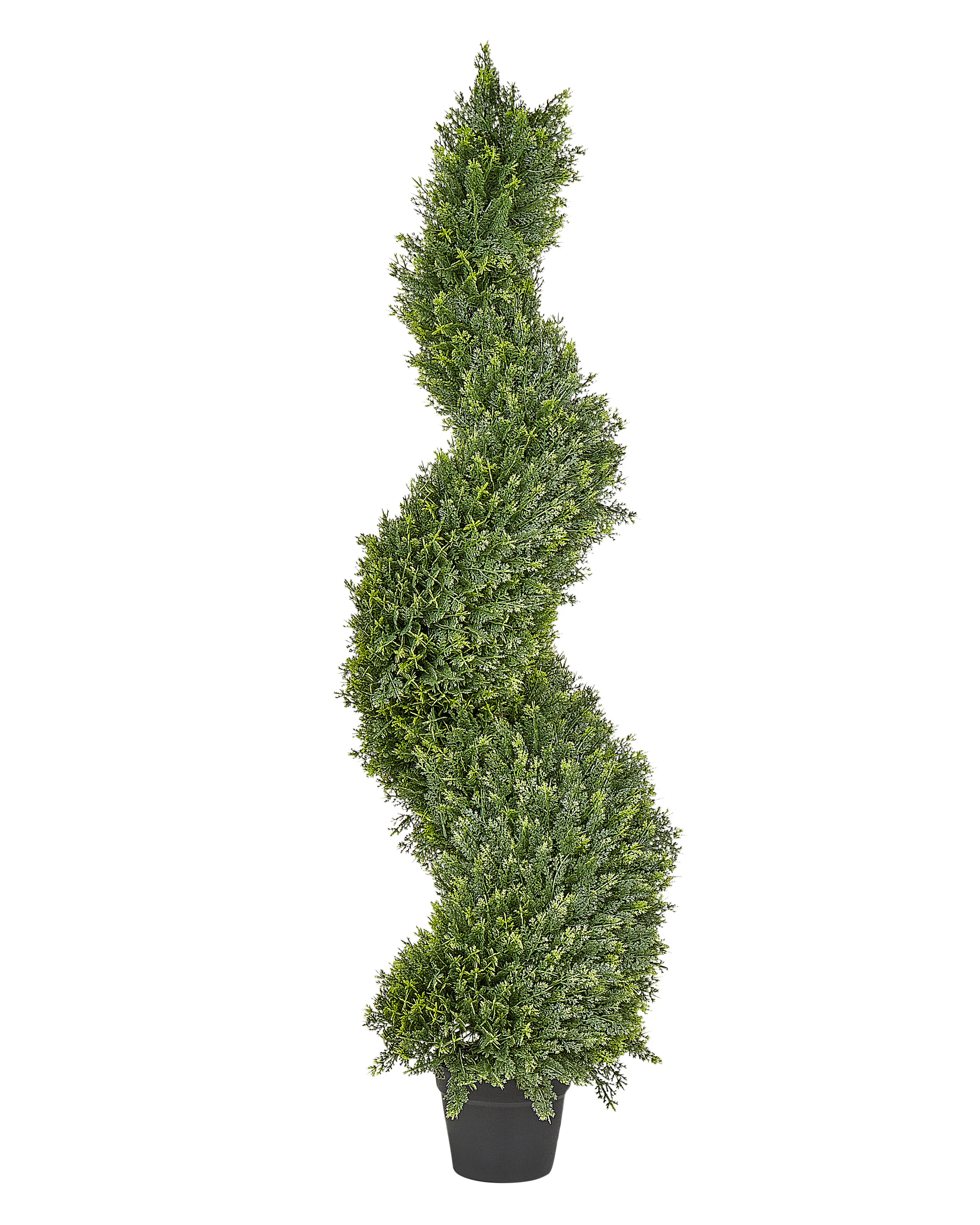 Artificial Plant CYPRESS SPIRAL TREE 126 cm Green