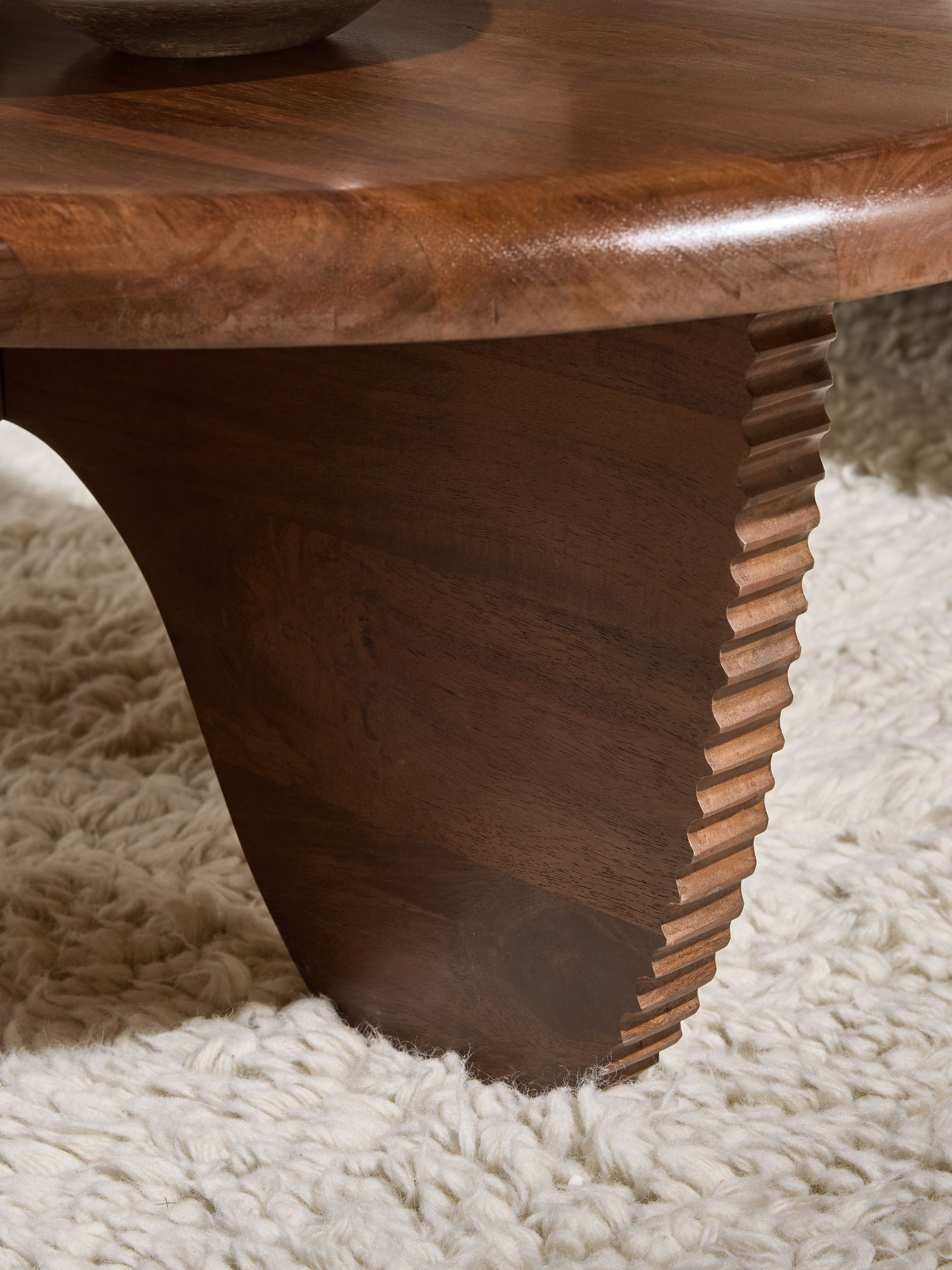 Amma Coffee Table in Dark Mango Wood