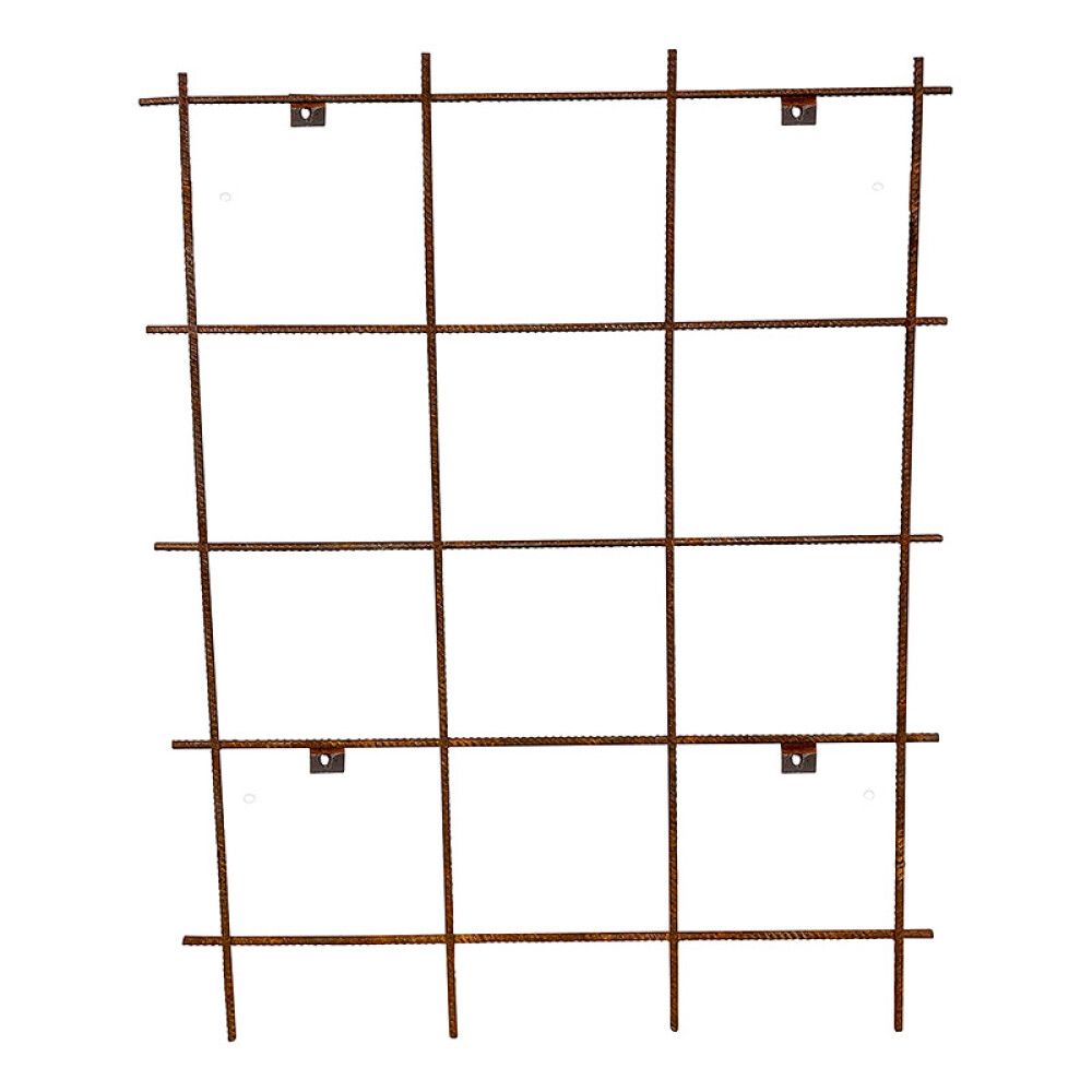 ESPALIER GARDEN LIFE 50X2X70CM RUST