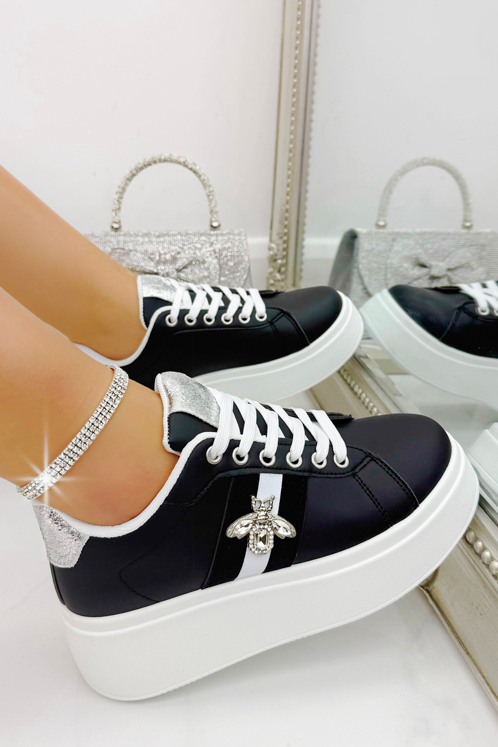 Love Lemonade Crystal Deluxe Queen Bee Chunky Trainers