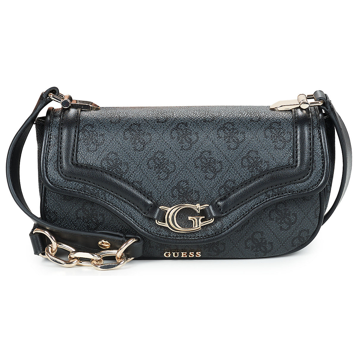 Guess - DEA CROSSBODY FLAP - Black